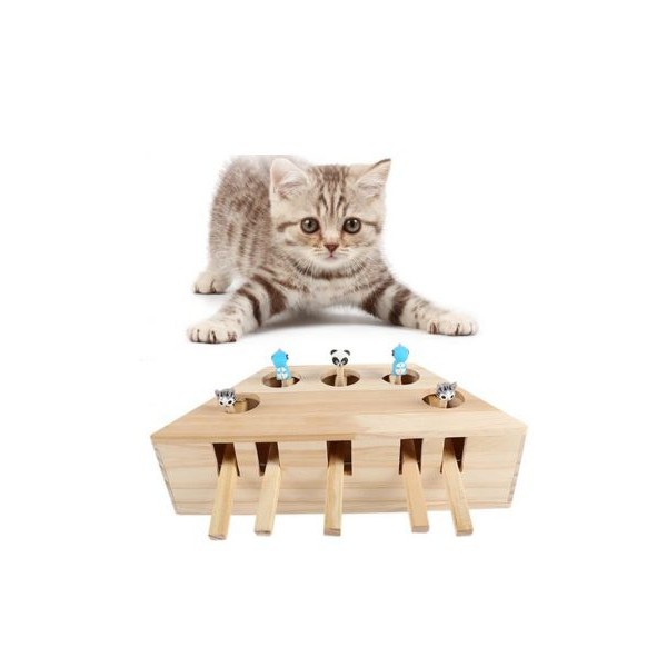 Dooee 5 Holes Interactive WhackAMole Puzzle Pet Master Singapore